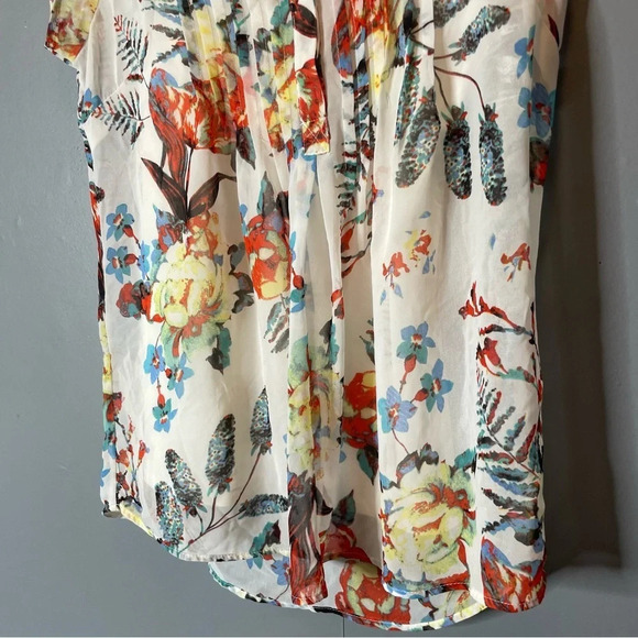 Daniel Rainn Malaika Henley Blouse size small - Picture 3 of 11